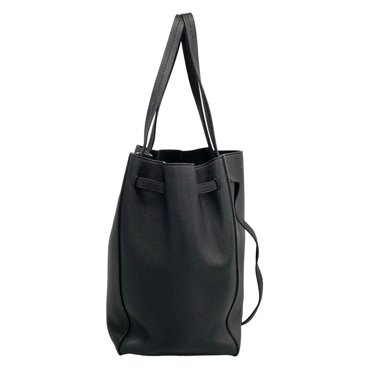 Celine Tote Cabas Phantom Small with Belt Black