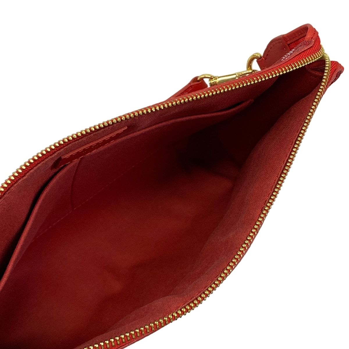 Louis Vuitton Shoulder Bag Damier Color Module Carmine
