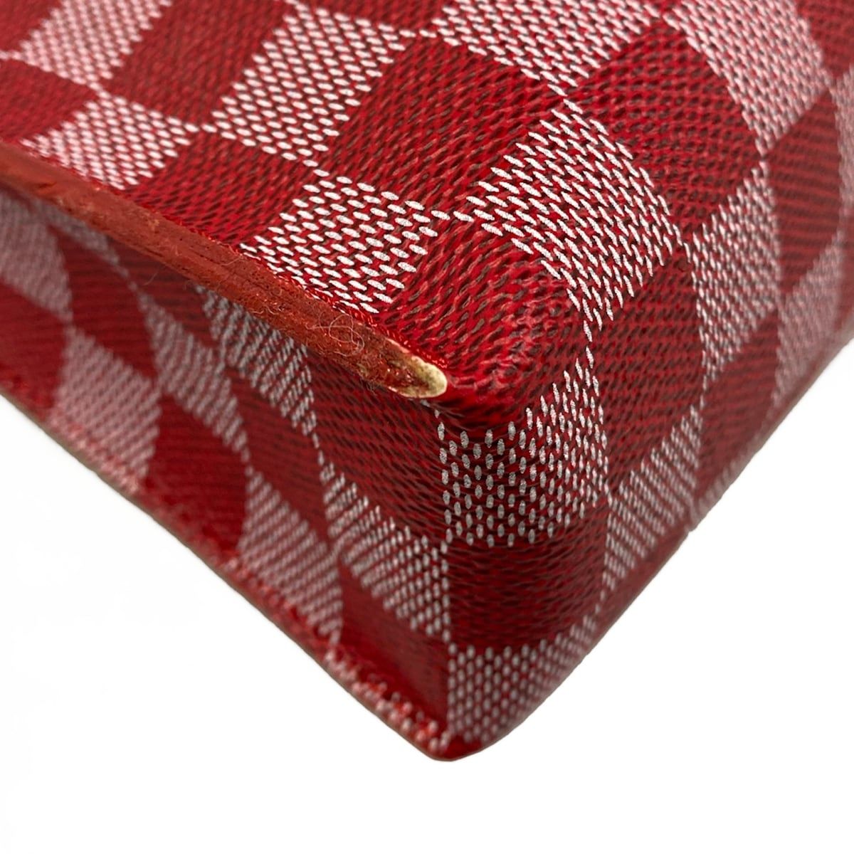 Louis Vuitton Shoulder Bag Damier Color Module Carmine