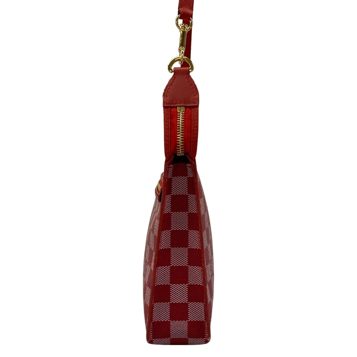 Louis Vuitton Shoulder Bag Damier Color Module Carmine