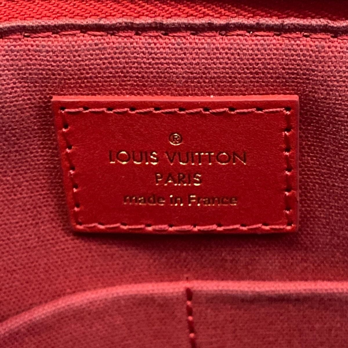 Louis Vuitton Shoulder Bag Damier Color Module Carmine