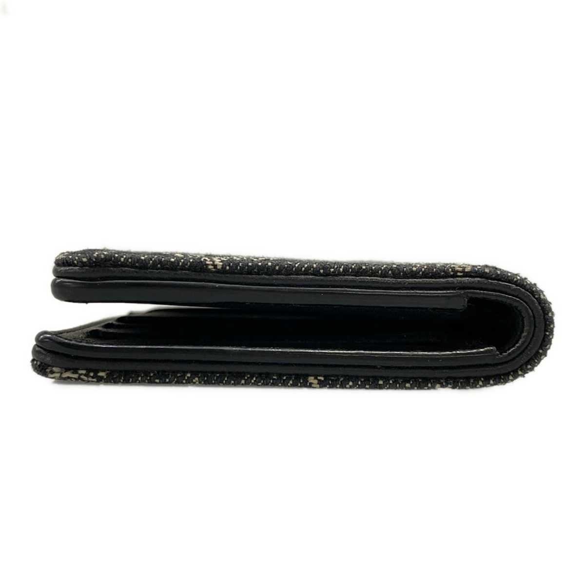 Louis Vuitton Card Case LV 2 Organizer de Poche Noir Leather Cowhide