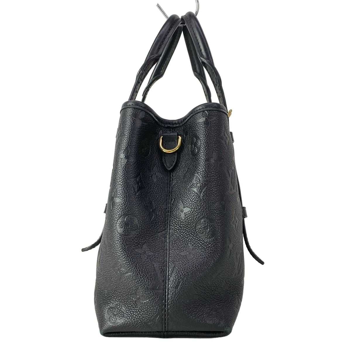 Louis Vuitton Tote Monogram Empreinte Babylon PM Noir Leather Cowhide