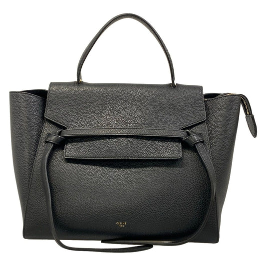 Celine Belt Bag Mini Black Leather