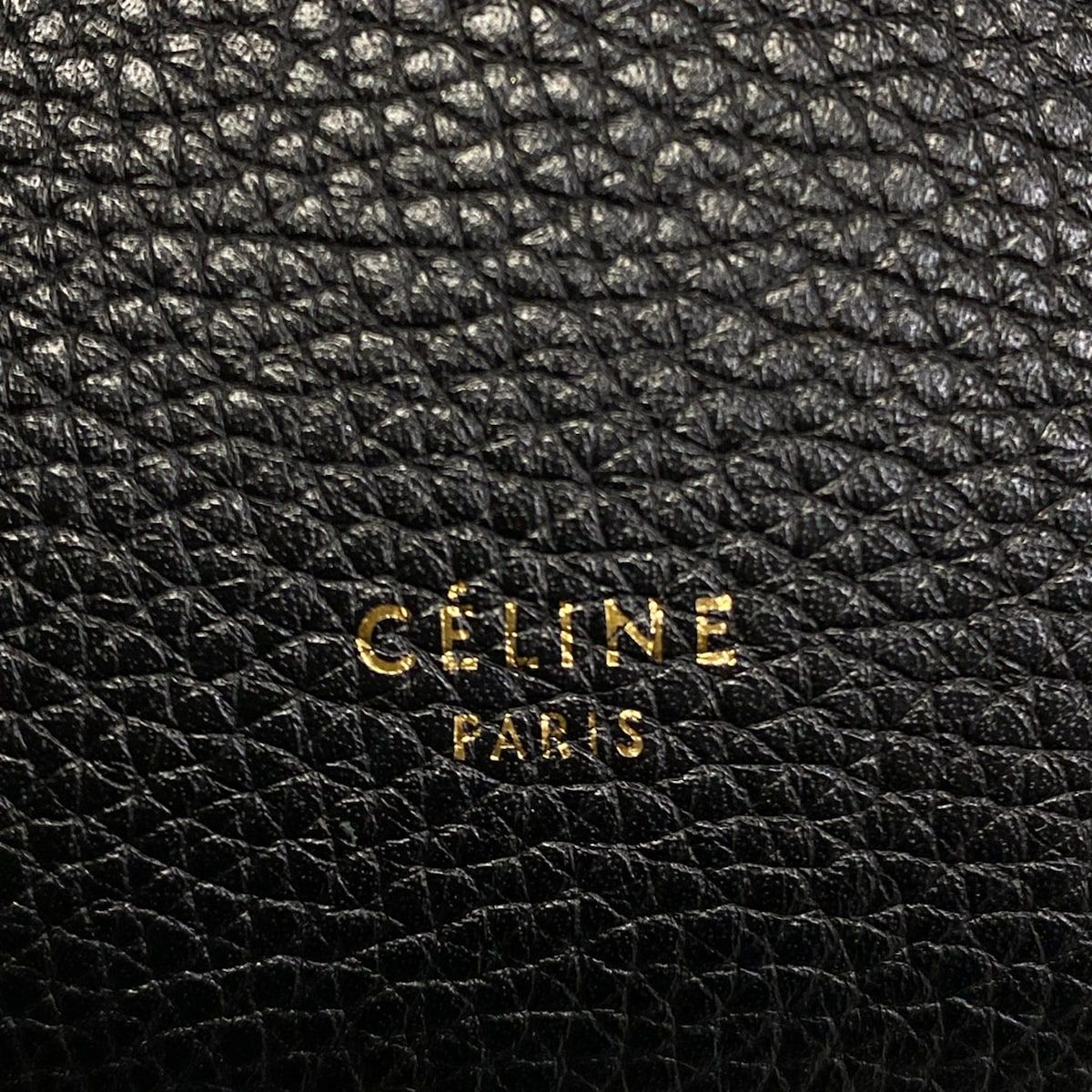 Celine Belt Bag Mini Black Leather