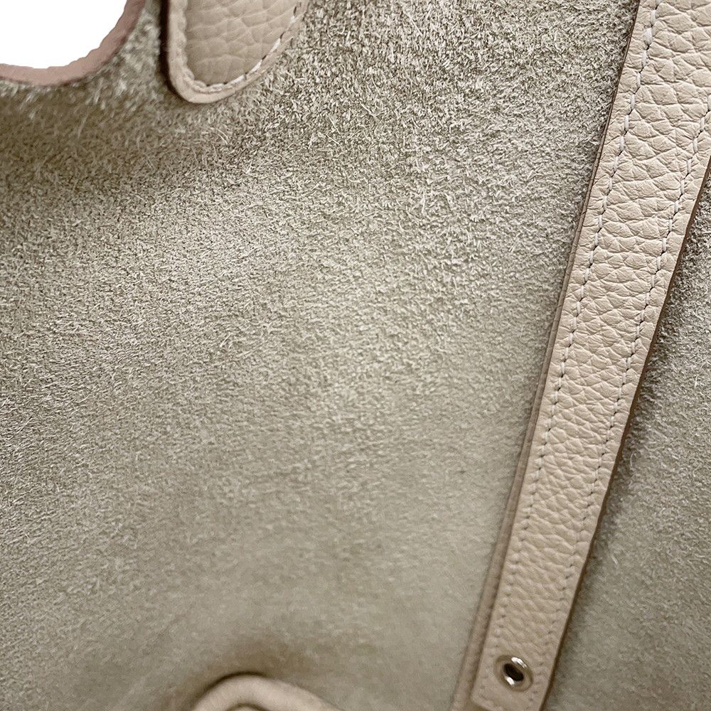 Hermes Handbag Picotin Lock PM Cles Silver Taurillon Clemence