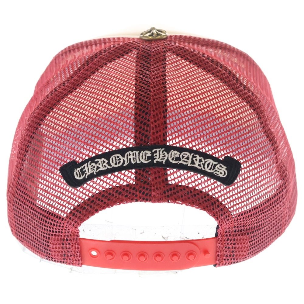 Chrome Hearts King Taco Trucker Cap Truck Khaki Cap Red White Hat