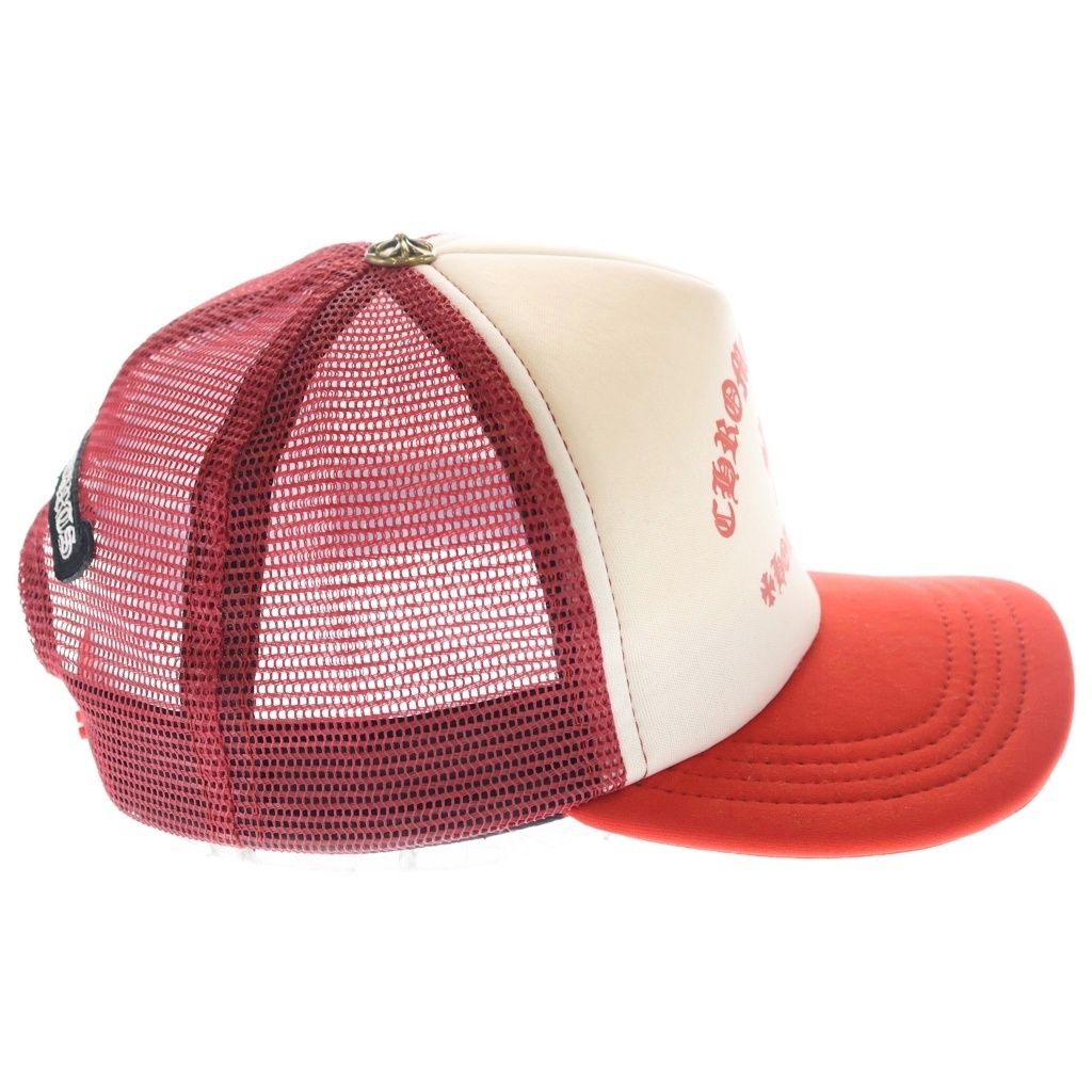 Chrome Hearts King Taco Trucker Cap Truck Khaki Cap Red White Hat
