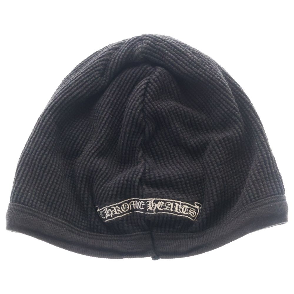 Chrome Hearts Vine Dagger Thermal Beanie Embroidered Black Hat