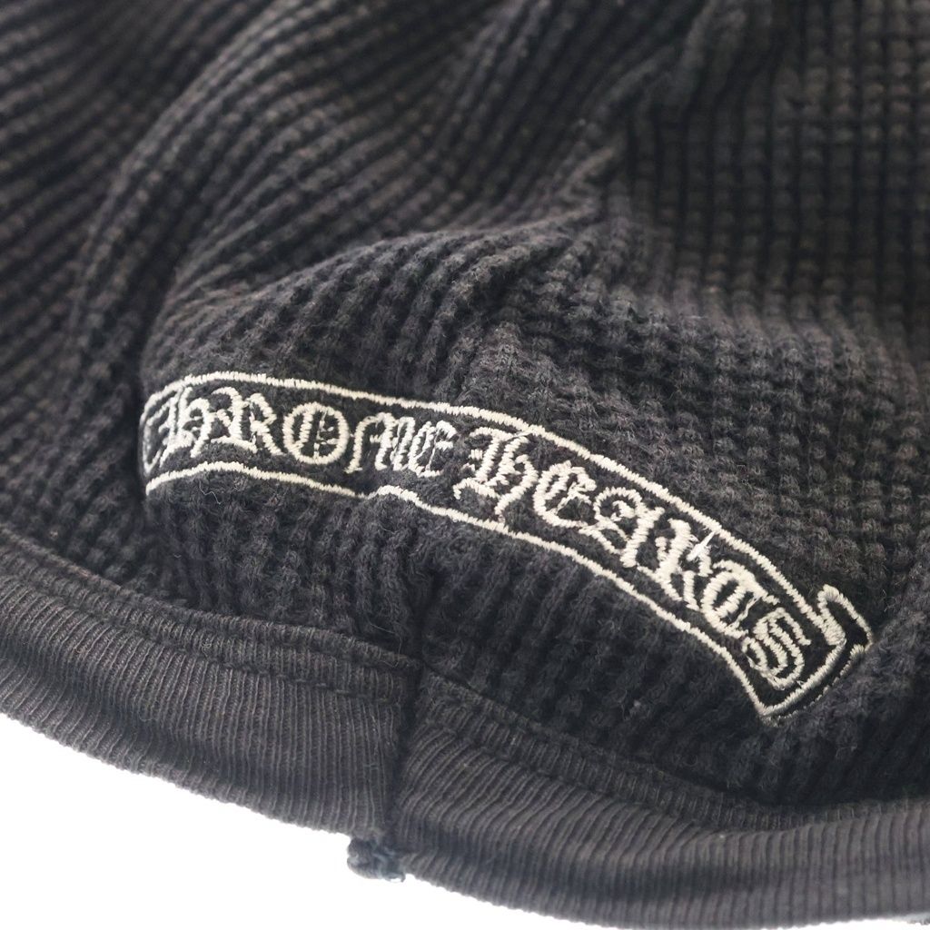 Chrome Hearts Vine Dagger Thermal Beanie Embroidered Black Hat