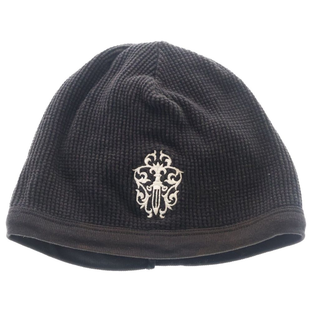 Chrome Hearts Vine Dagger Thermal Beanie Embroidered Black Hat