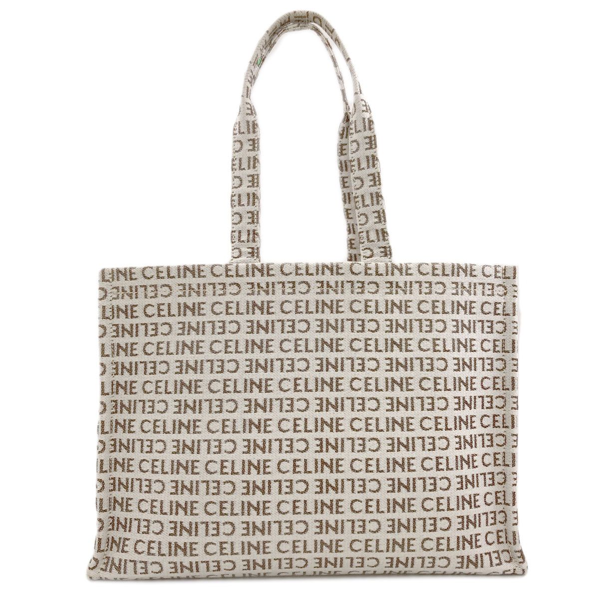 Celine Cabas Thais Large Triomphe Tote Canvas