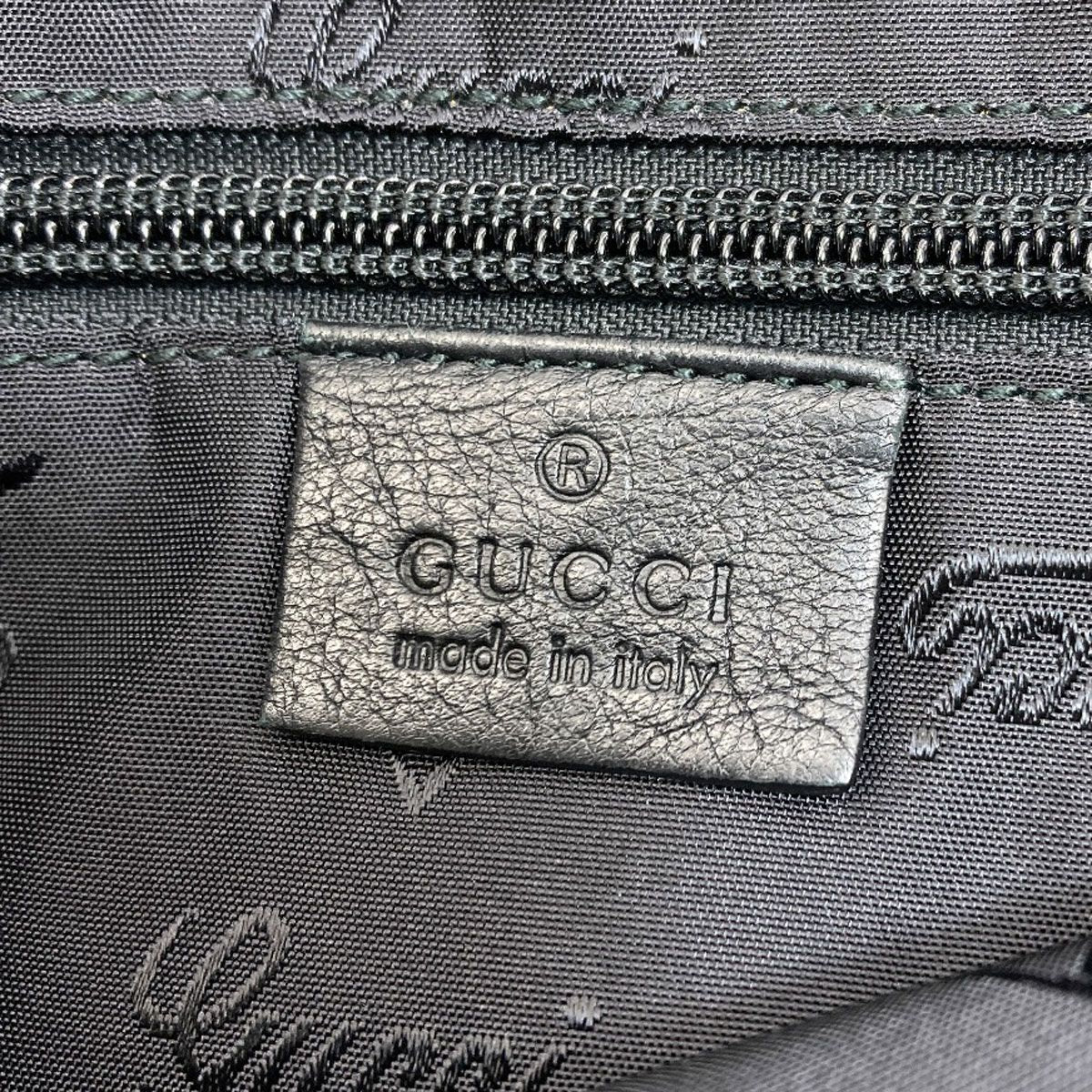 Gucci GG Signature Guccissima Shoulder Bag Calf