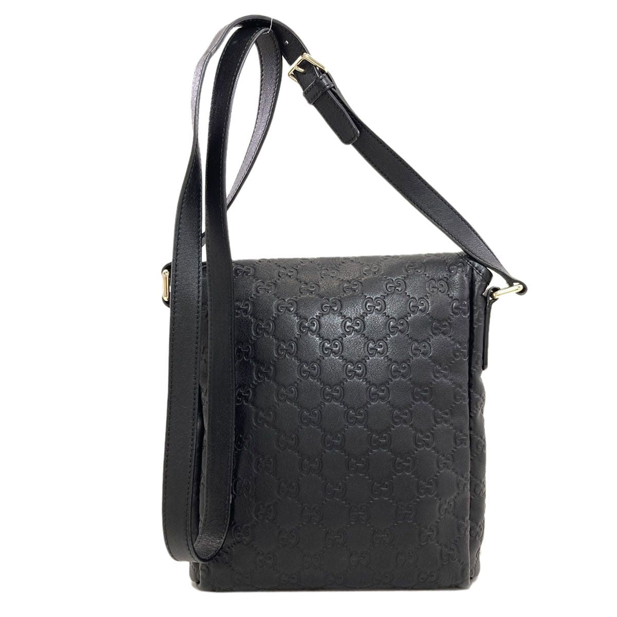 Gucci GG Signature Guccissima Shoulder Bag Calf