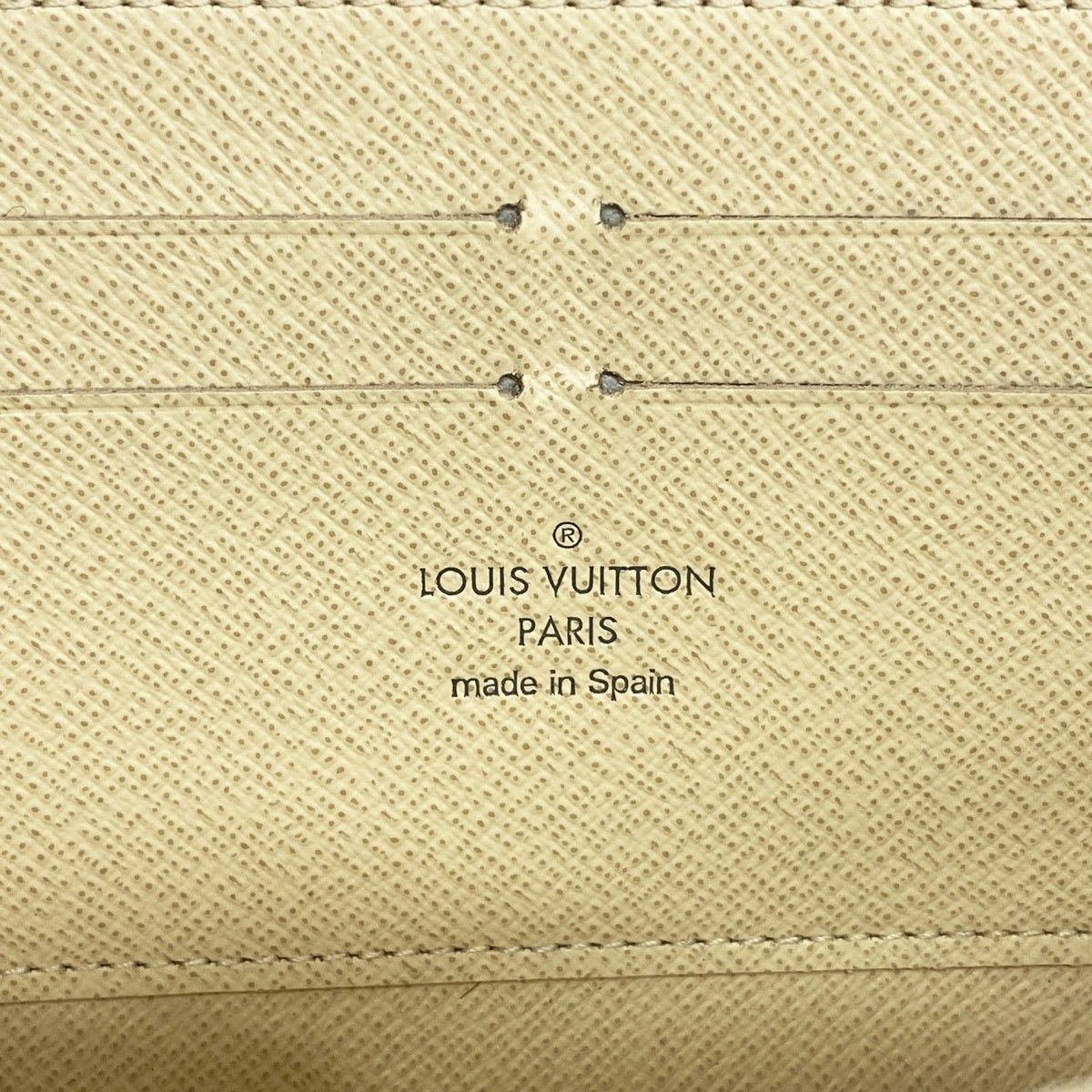 Louis Vuitton Wallet Damier Azur Zippy White