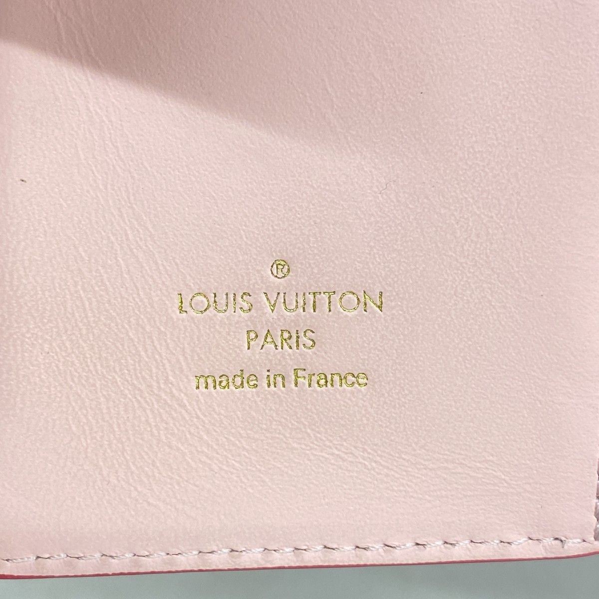 Louis Vuitton Wallet Taurillon LV by the Pool Vertical CP Fuchsia Pink