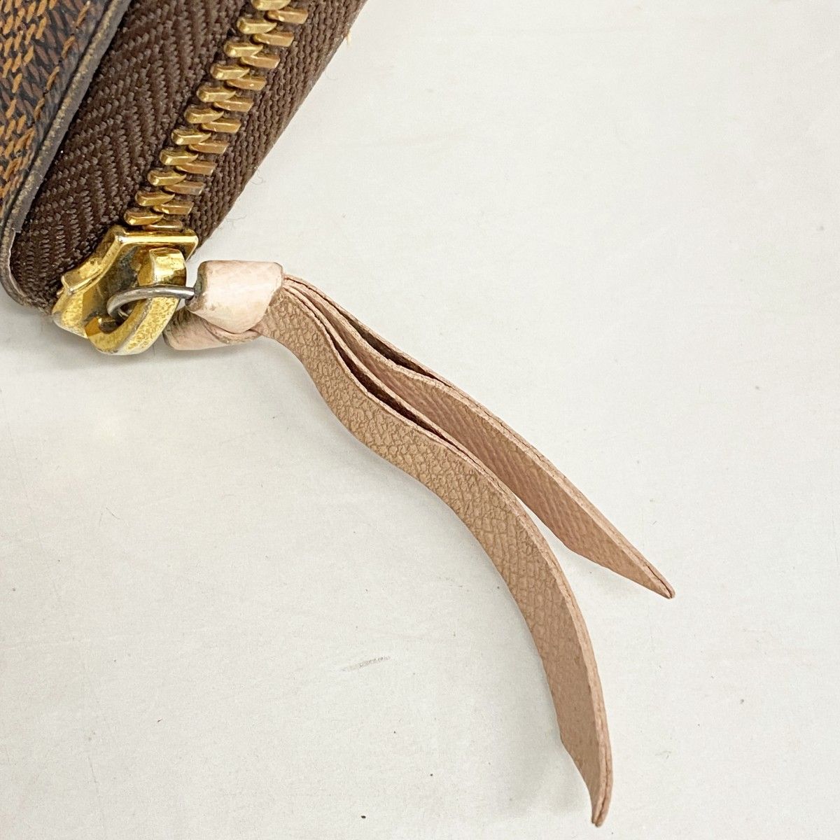 Louis Vuitton Wallet Damier Portefeuille Clemence Rose Velours