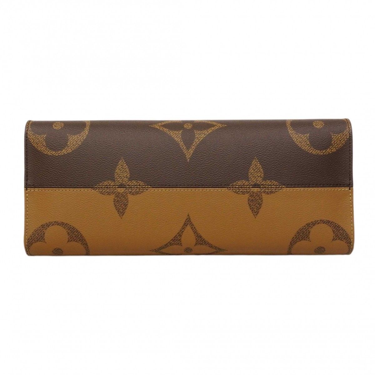 Louis Vuitton Tote Monogram Giant Reverse On The Go MM Brown 2-Way