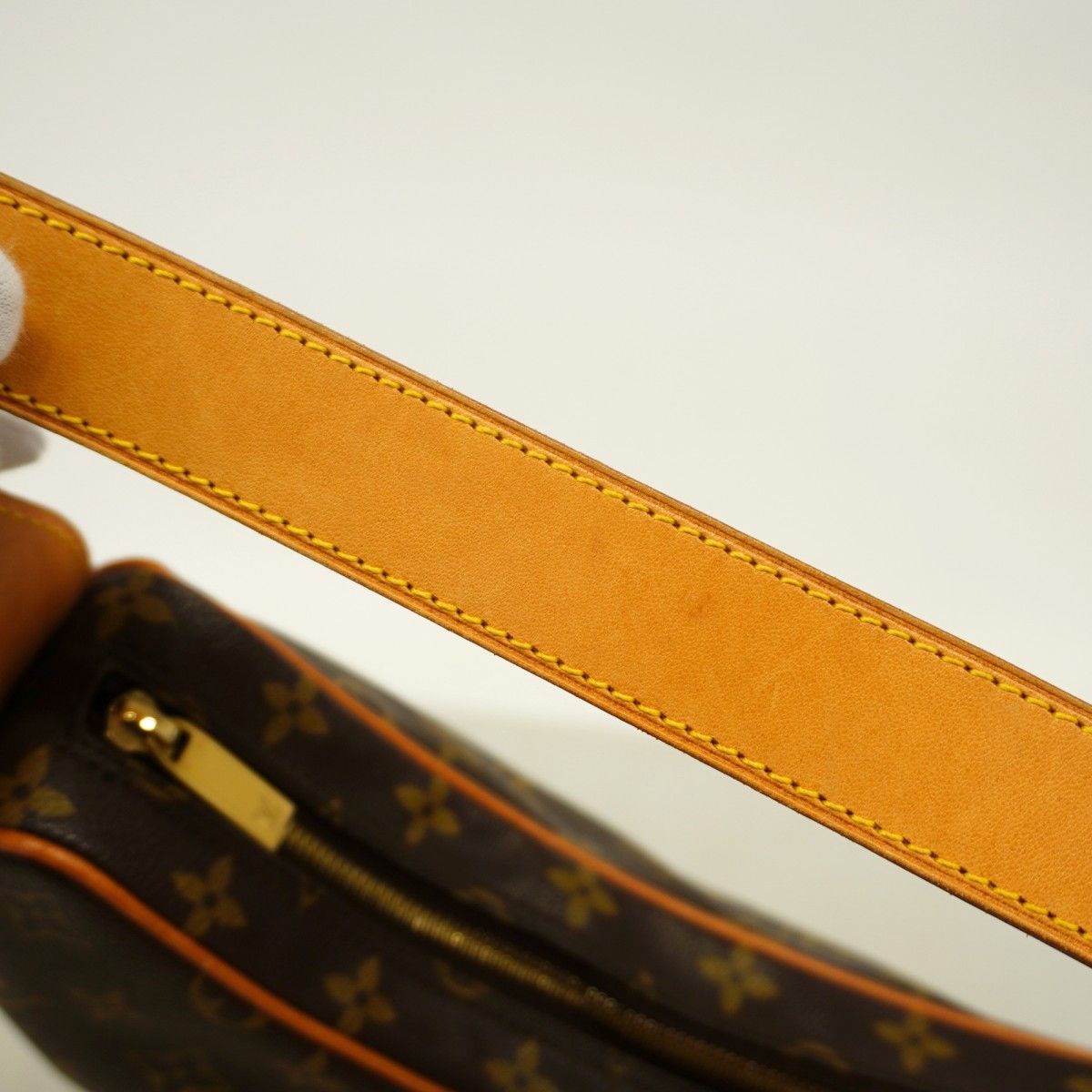 Louis Vuitton Shoulder Bag Monogram Croissant MM Brown
