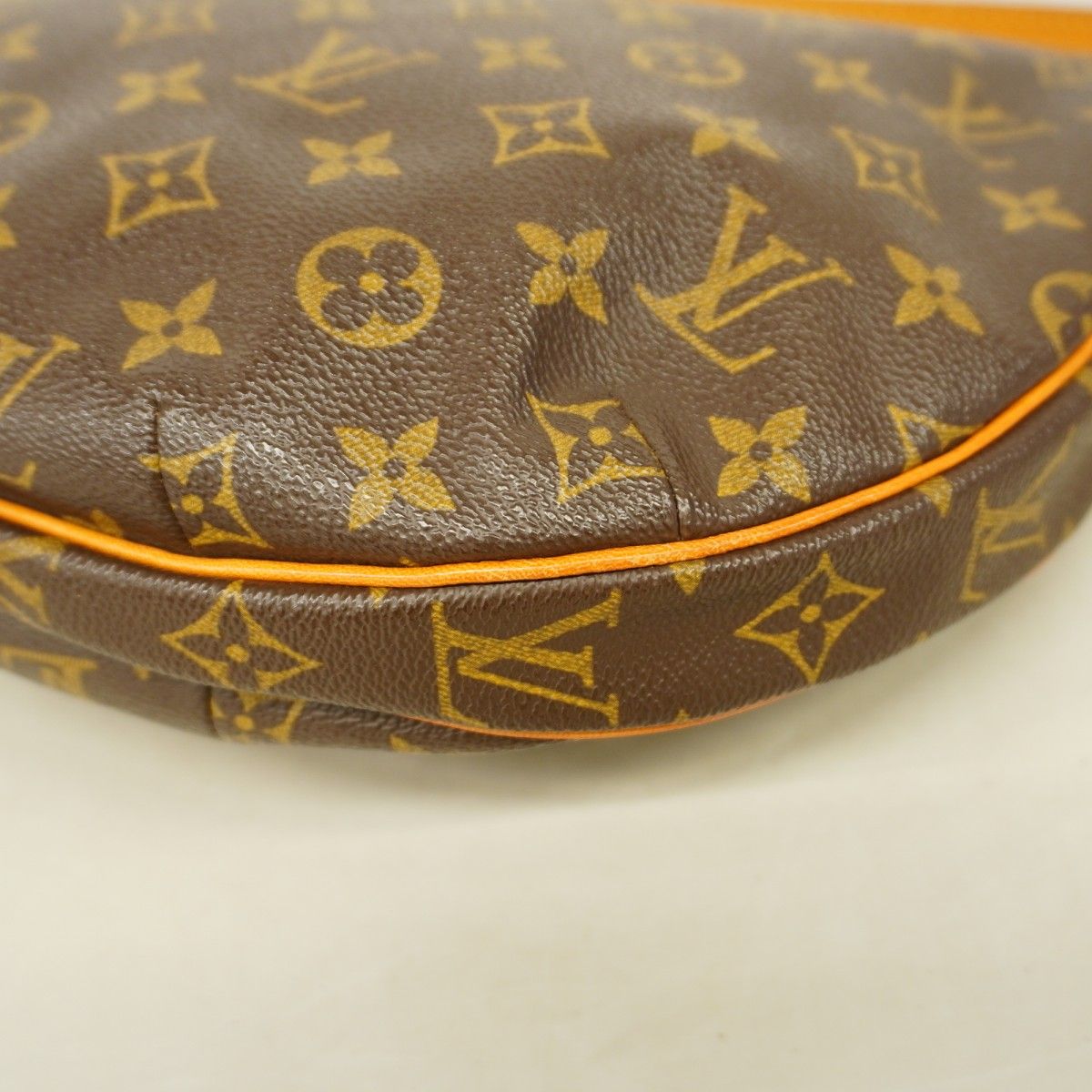 Louis Vuitton Shoulder Bag Monogram Croissant MM Brown