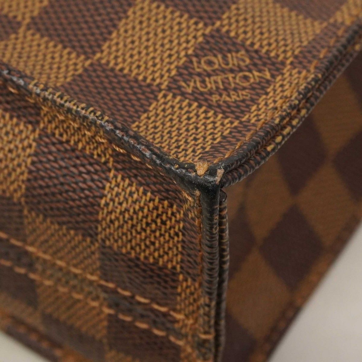 Louis Vuitton Tote Damier Sac Plat Ebene