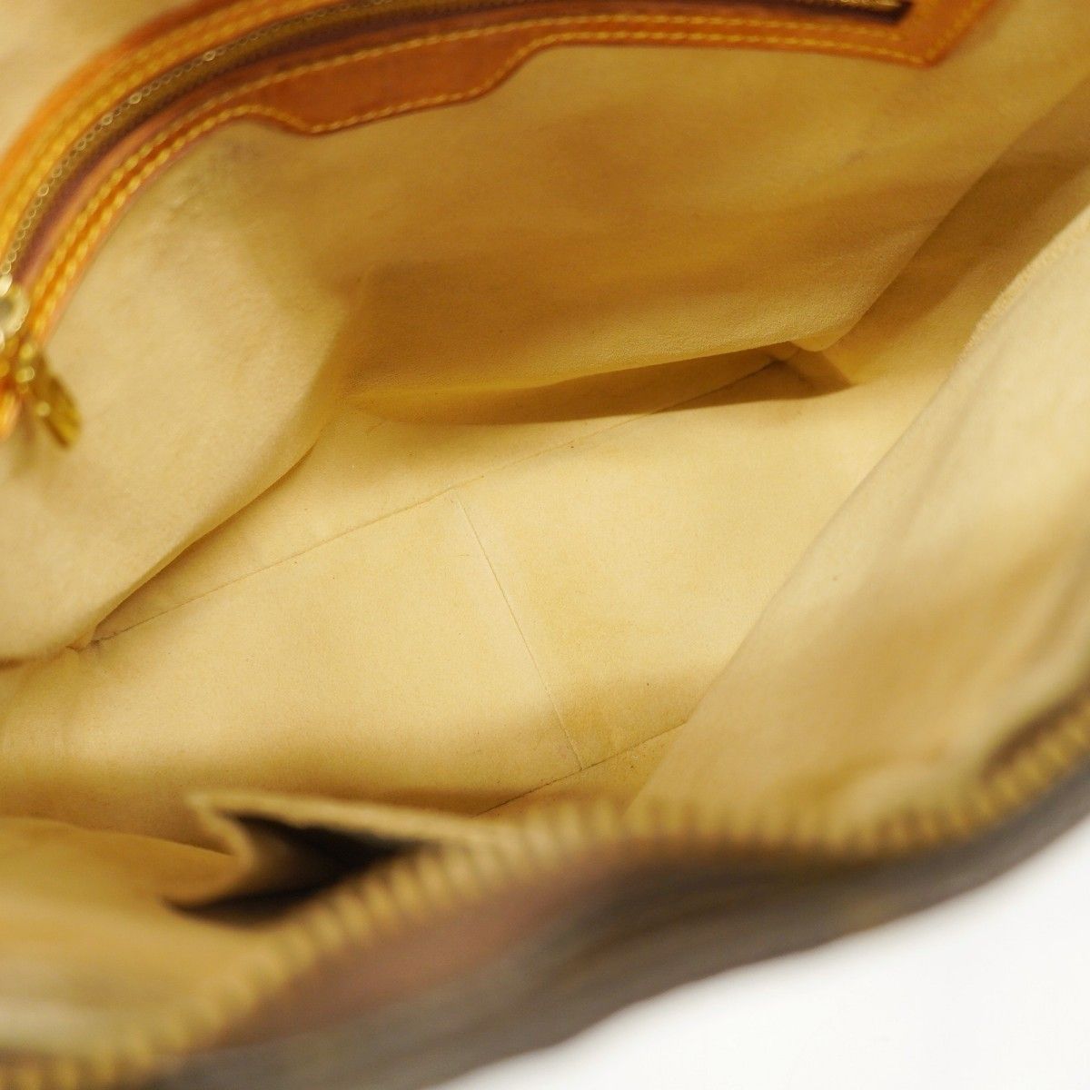 Louis Vuitton Shoulder Bag Monogram Looping GM Brown
