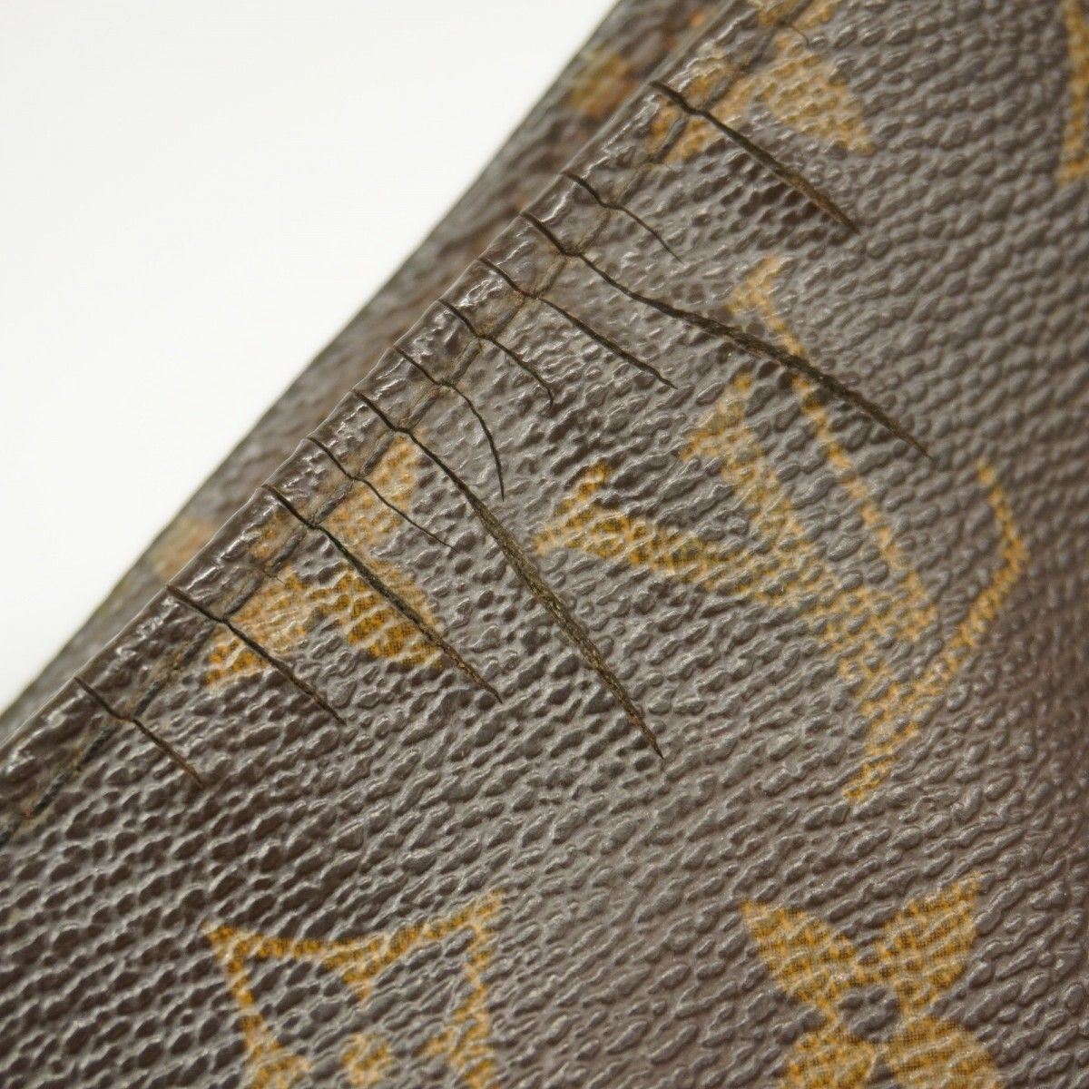 Louis Vuitton Shoulder Bag Monogram Looping GM Brown