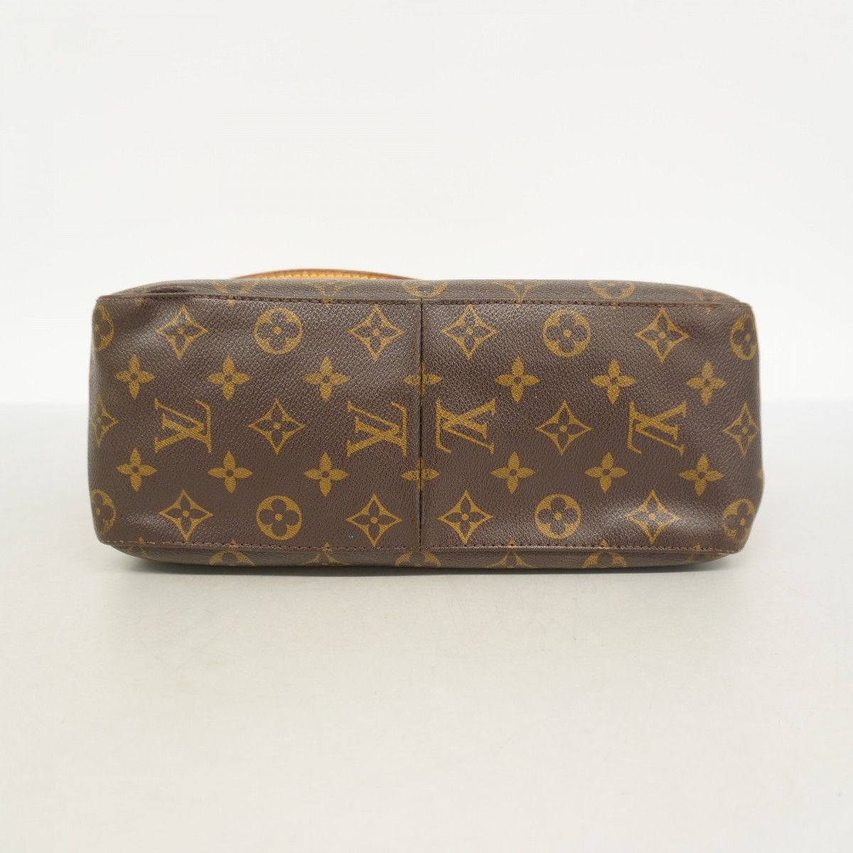 Louis Vuitton Shoulder Bag Monogram Looping GM Brown