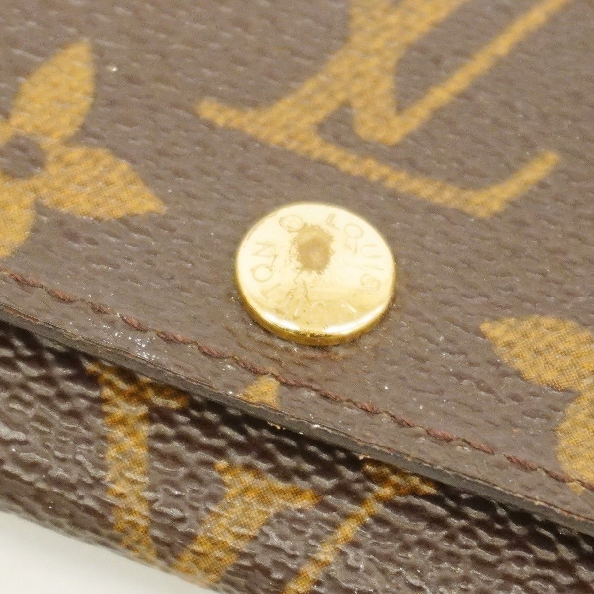 Louis Vuitton Key Case Monogram Multicles 4 Brown Key Holder