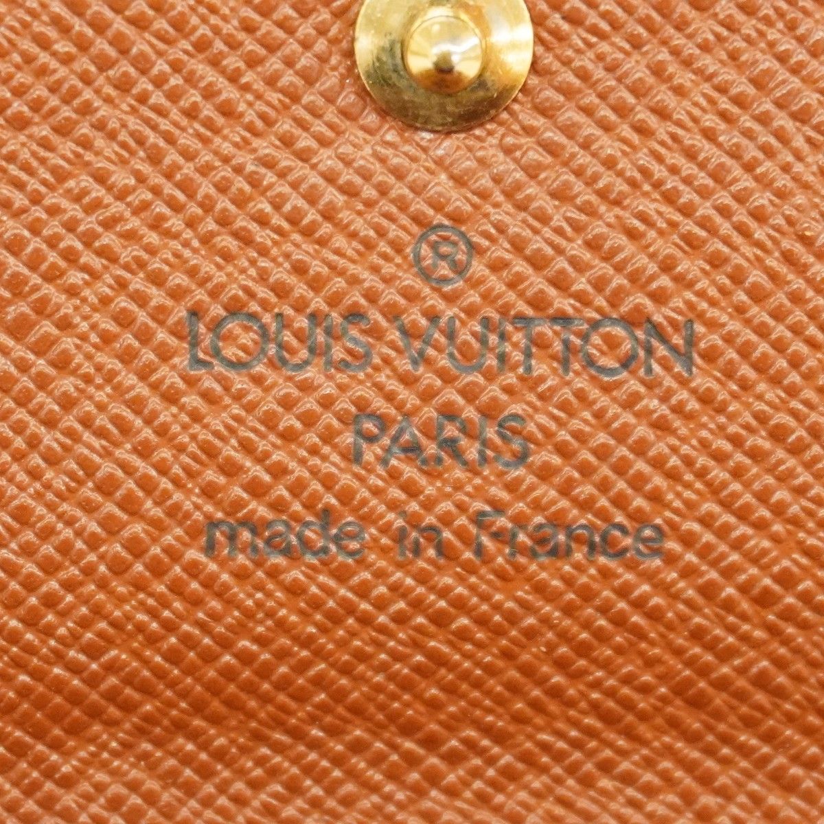 Louis Vuitton Key Case Monogram Multicles 4 Brown Key Holder