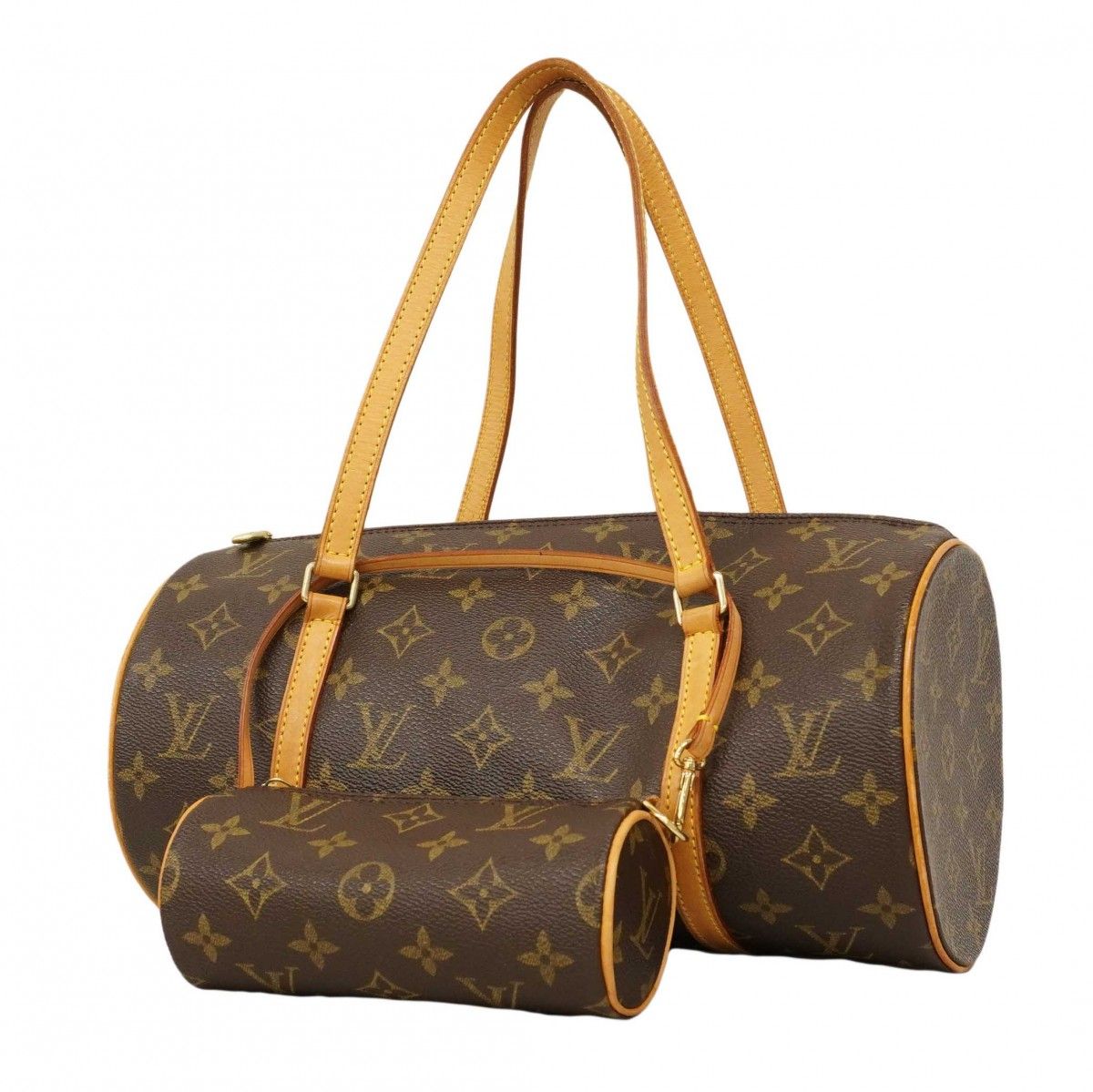Louis Vuitton Handbag Monogram Papillon 30 Brown