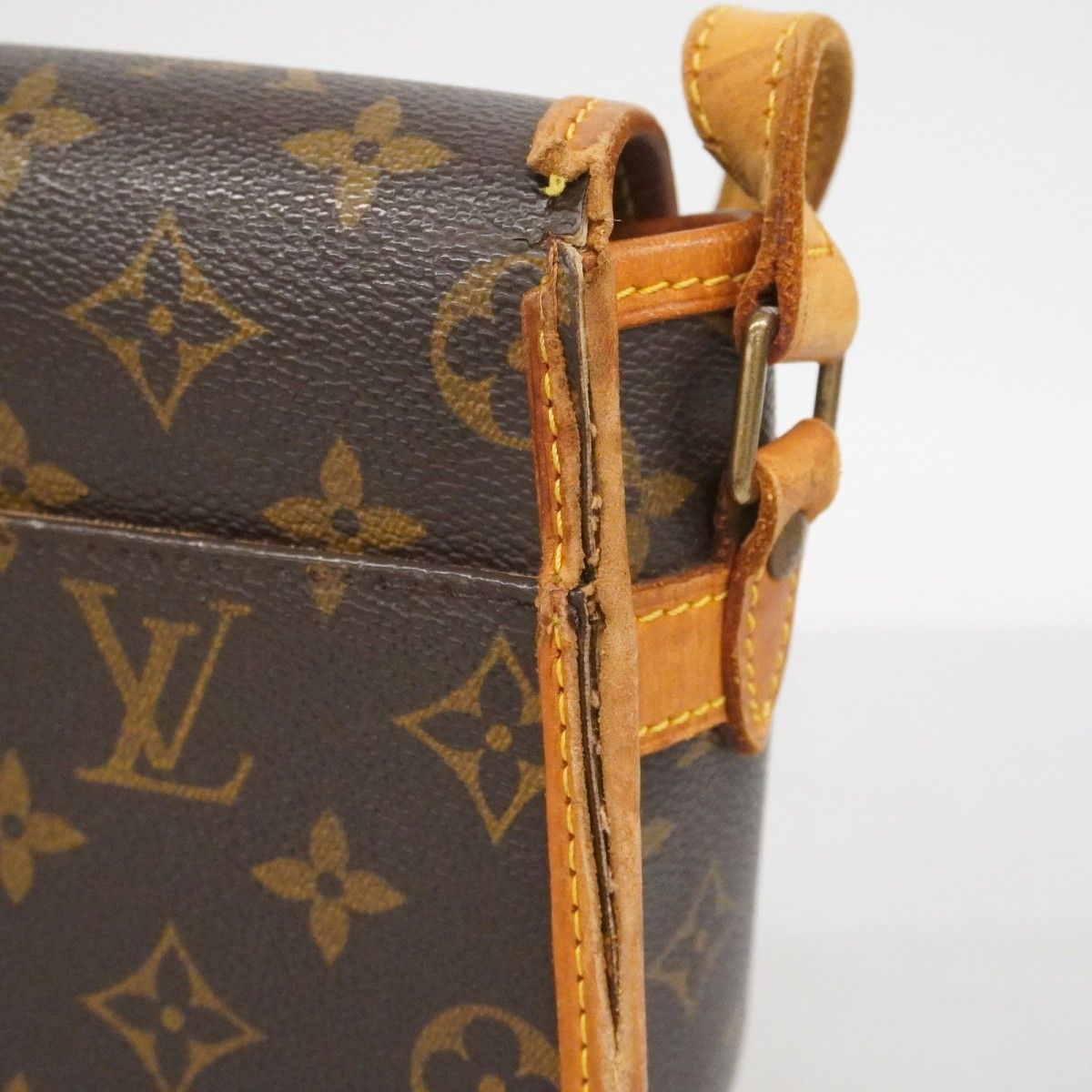 Louis Vuitton Shoulder Bag Monogram Sologne Brown