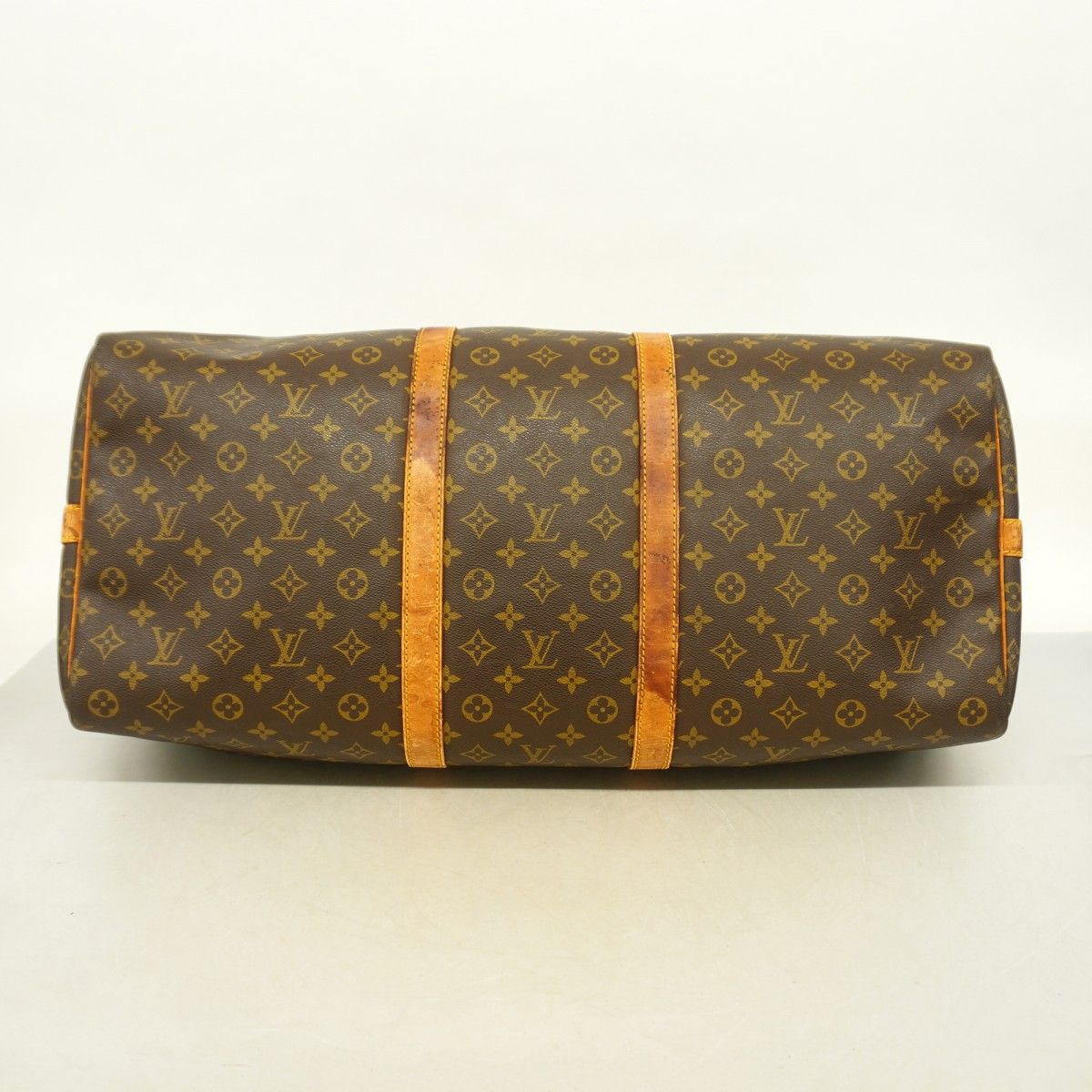 Louis Vuitton Boston Bag Monogram Keepall Bandouliere 60 Brown