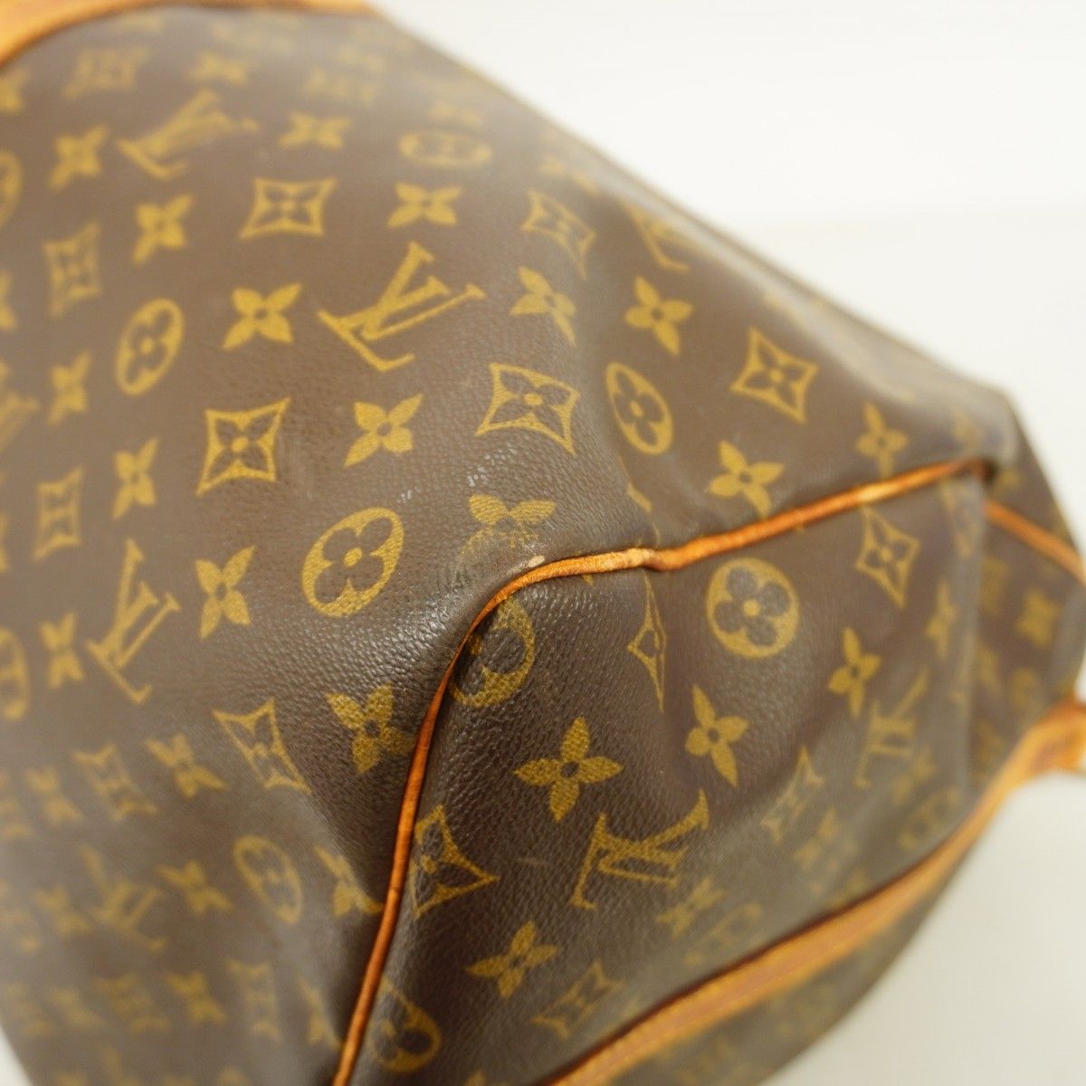 Louis Vuitton Boston Bag Monogram Keepall Bandouliere 60 Brown