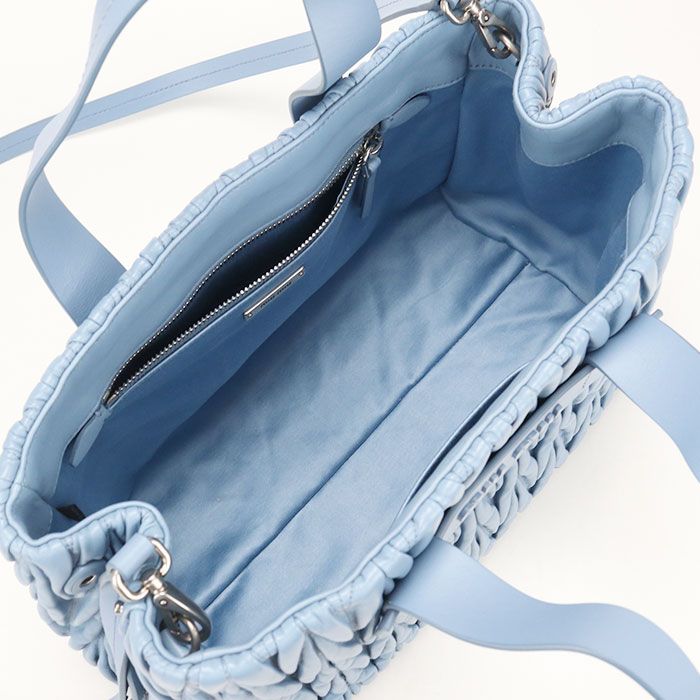 Miu Miu Miu 2-Way Matelasse Tote Lambskin
