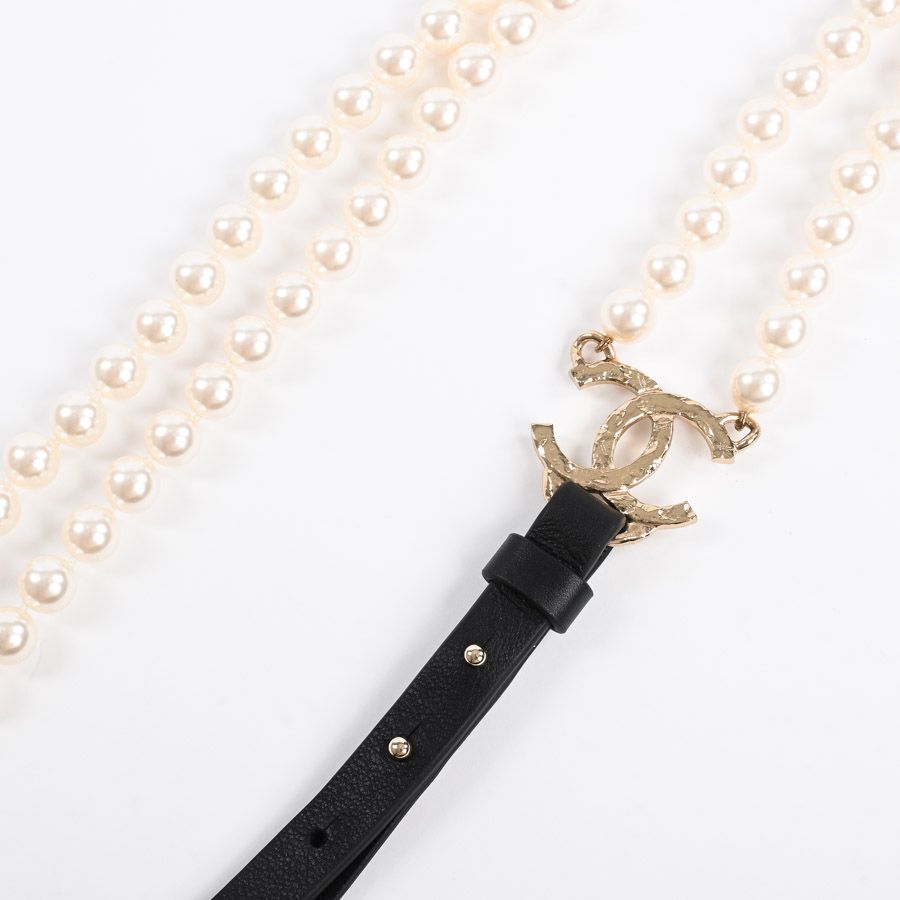 Chanel Others Suspenders White