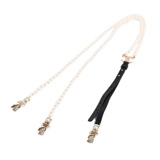 Chanel Others Suspenders White