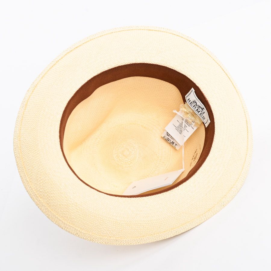 Hermes Hat Panama Hats Beige
