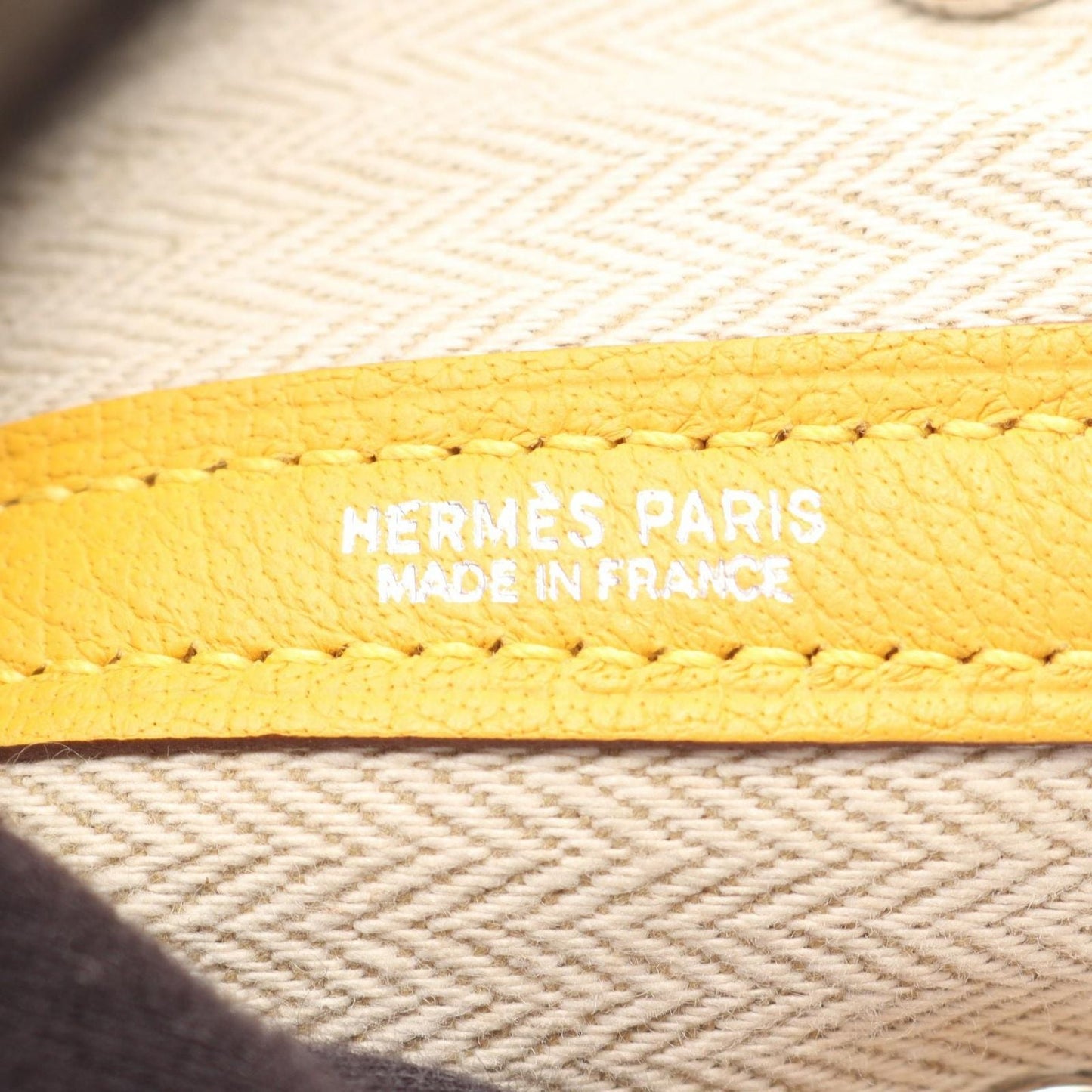 Hermes Tote Garden Party TPM Soleil Leather