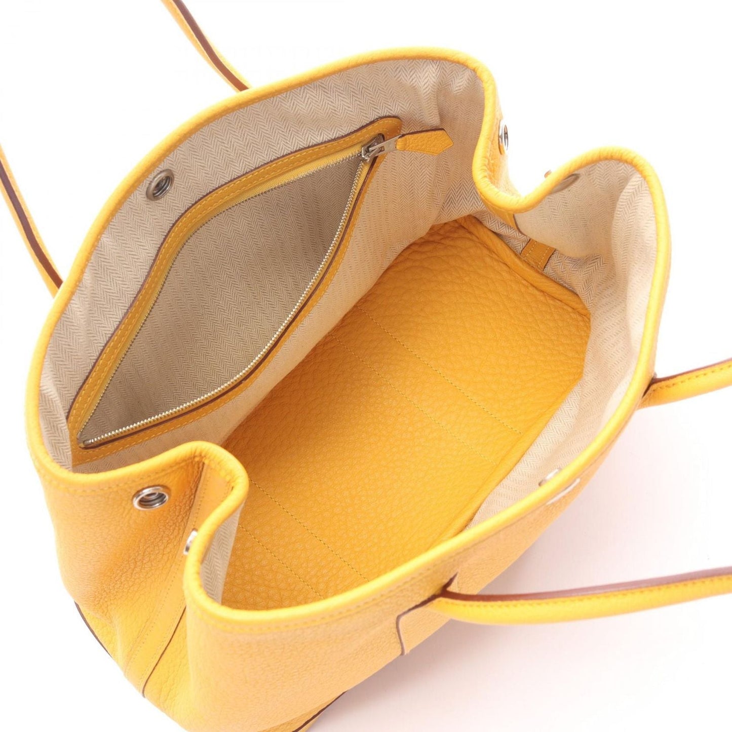 Hermes Tote Garden Party TPM Soleil Leather