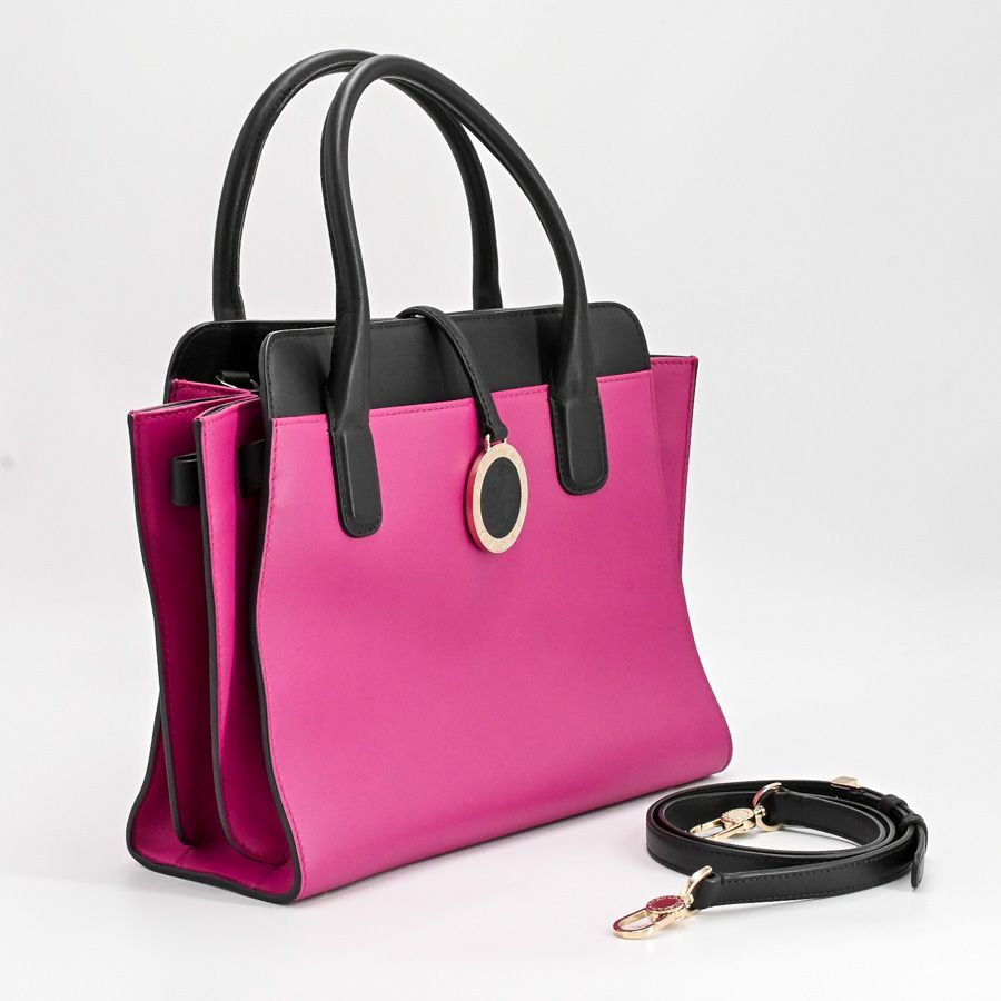 Bvlgari Handbag 2-Way Black
