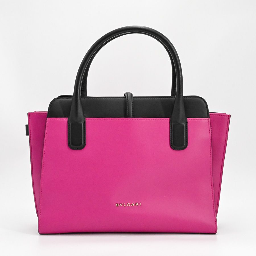 Bvlgari Handbag 2-Way Black