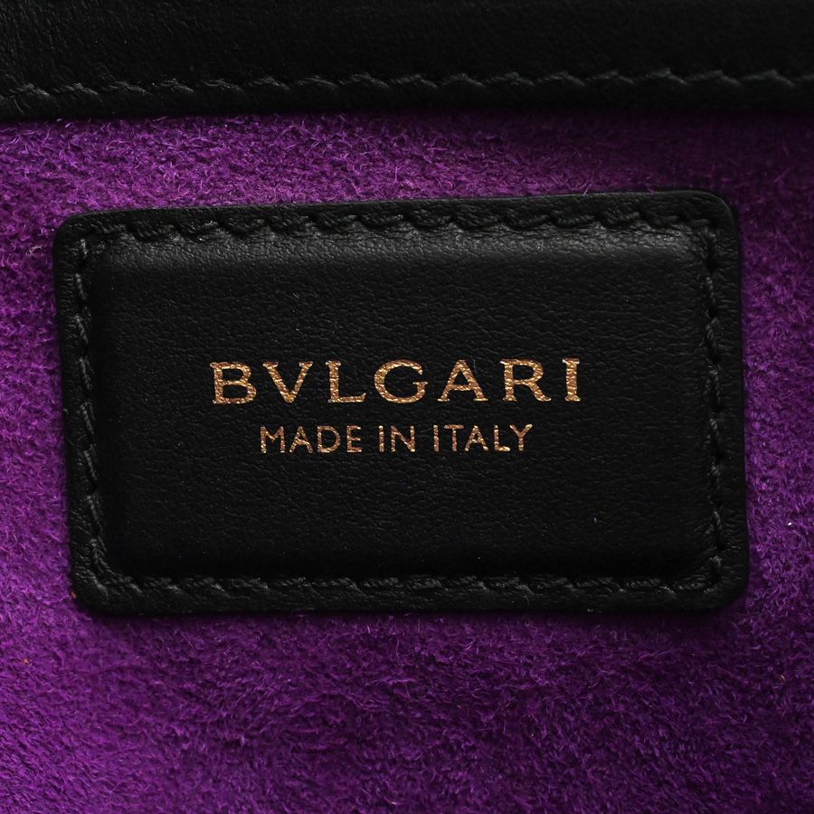 Bvlgari Handbag 2-Way Black