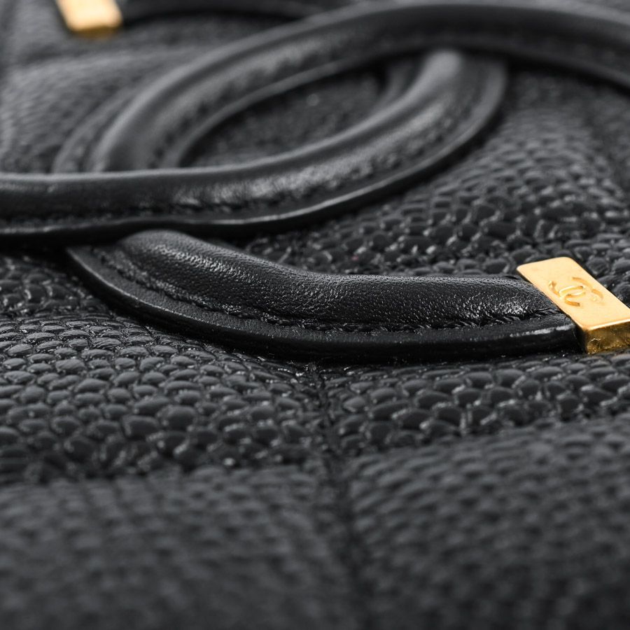 Chanel Handbag CC Filigree Vanity Bag