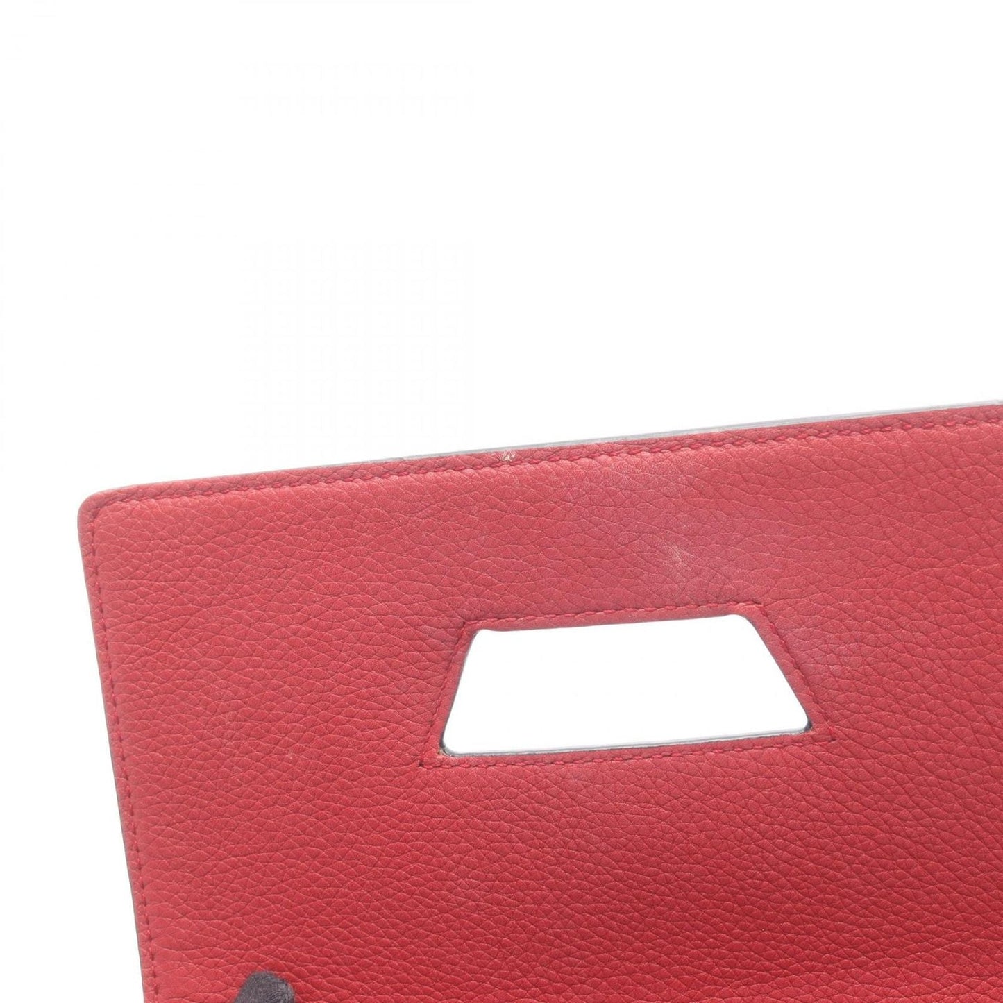 Loewe Shoulder Bag Barcelona Red Leather