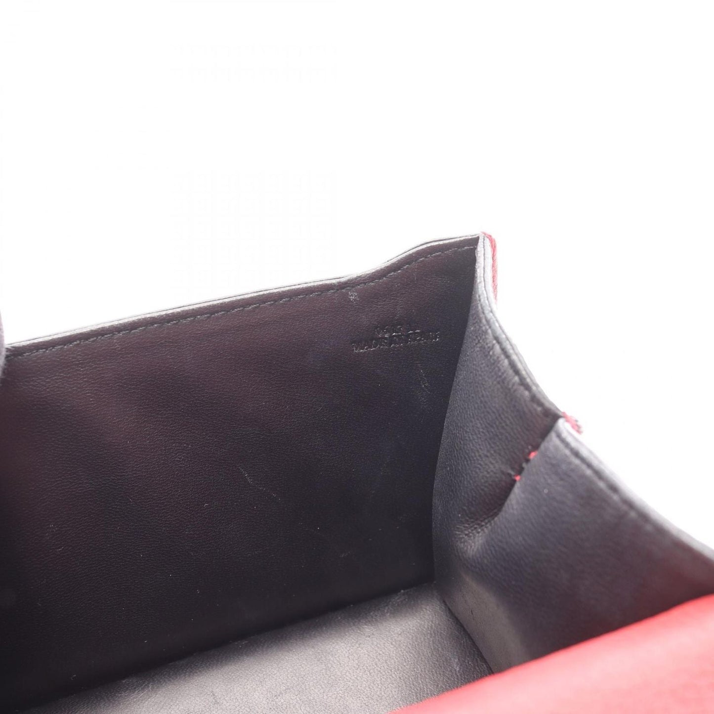 Loewe Shoulder Bag Barcelona Red Leather