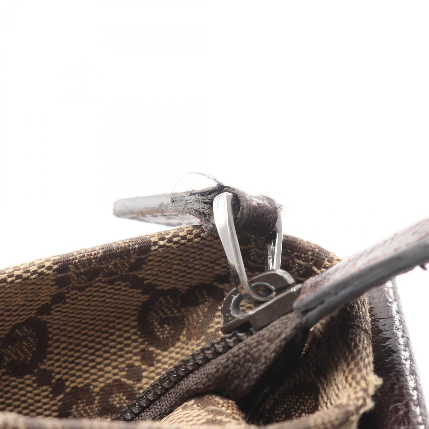Gucci Shoulder Bag Sherry Line GG Canvas Beige