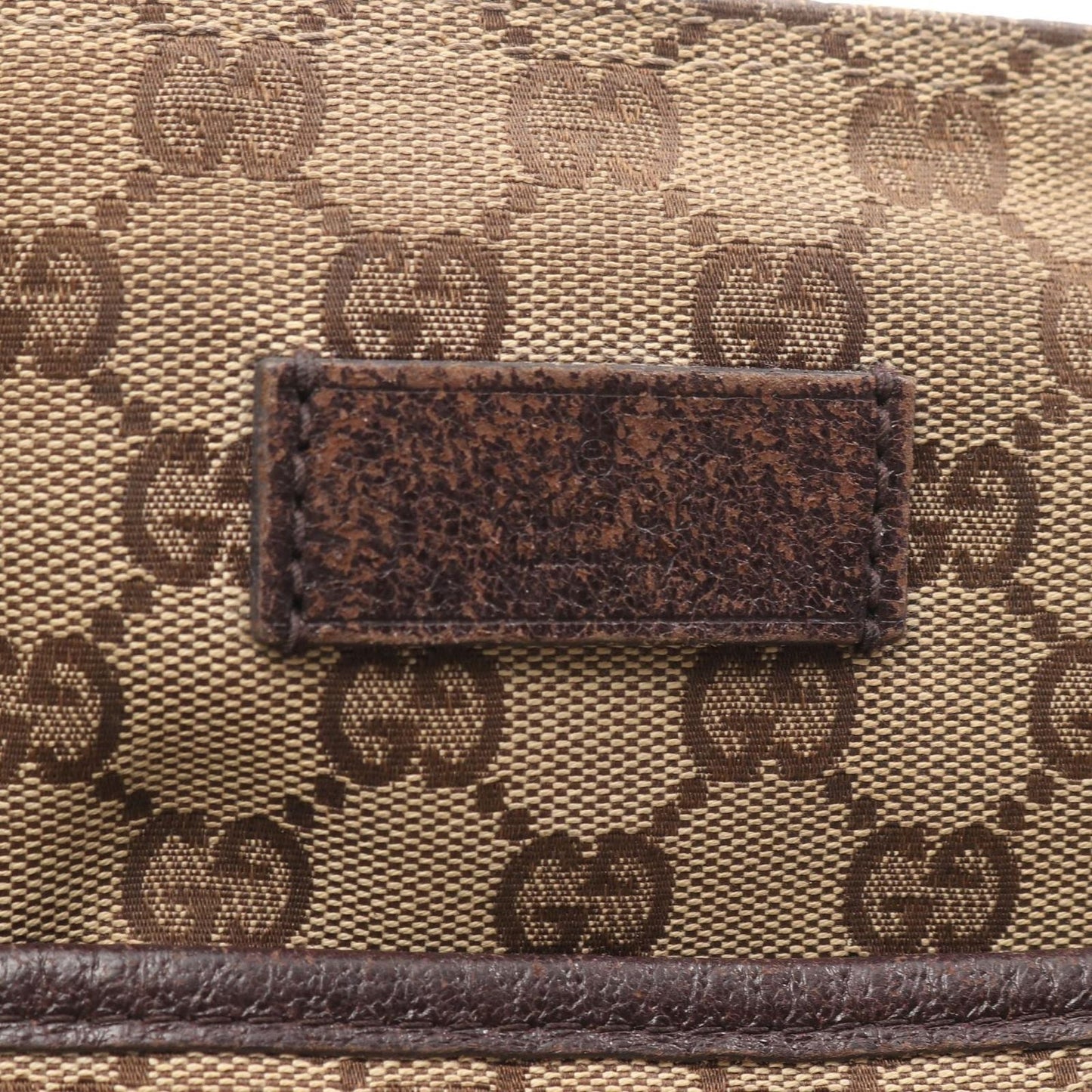 Gucci Shoulder Bag Sherry Line GG Canvas Beige