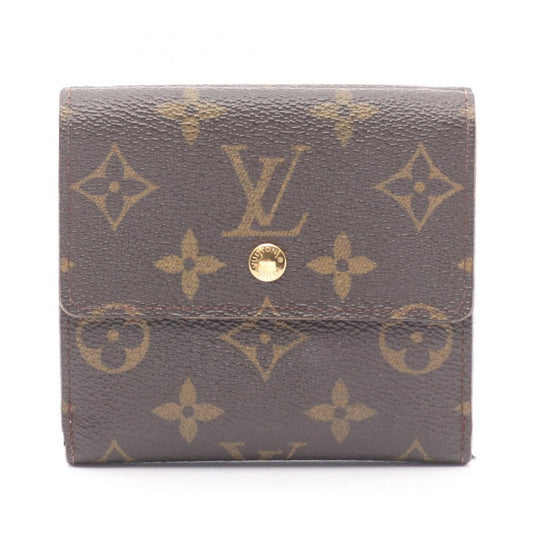 Louis Vuitton Hook Wallet Portefeuille Monogram Roulis Violet Brown White