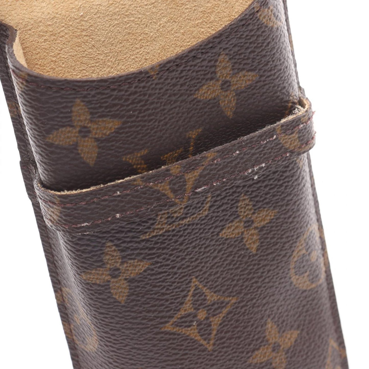 Louis Vuitton Etui Lunette Lava Monogram Canvas Stilo Shoulder Bag